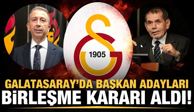 Galatasaray'da başkan adayları birleşme kararı aldı!