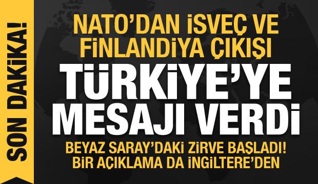 NATO'dan İsveç ve Finlandiya açıklaması: Türkiye ile diyalog halindeyiz
