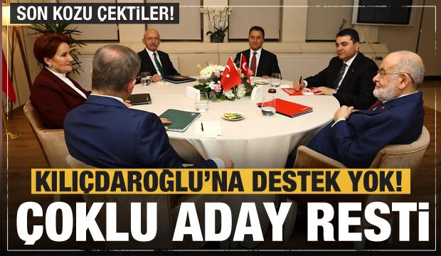 6'lı masadan tek aday çıkmayacak! İYİ Parti'den Kılıçdaroğlu'nu üzecek rest