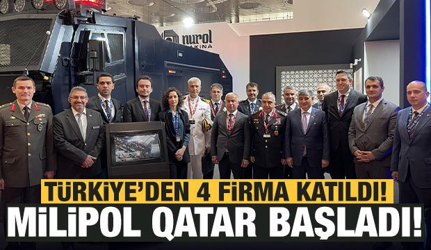 'Milipol Qatar' Katar'da başladı! Fuara Türkiye'den 4 firma katıldı	