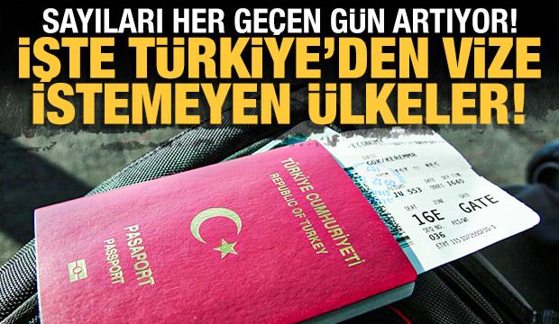 Bavulunu alıp gidebileceğin Türkiye'den vize istemeyen ülkeler...	