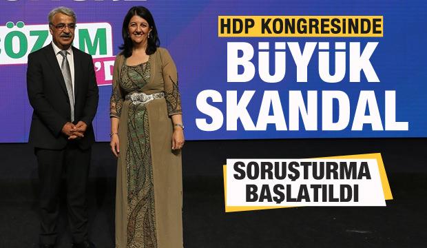 HDP kongresinde büyük skandal! Soruşturma başlatıldı
