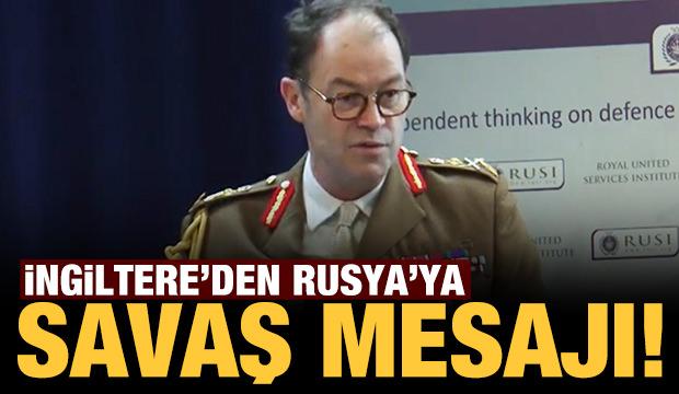 İngiliz Genelkurmay Başkanından flaş açıklama: Rusya ile savaş vurgusu!