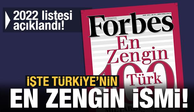 Türkiye'nin en zengin 24 ismi belli oldu! 