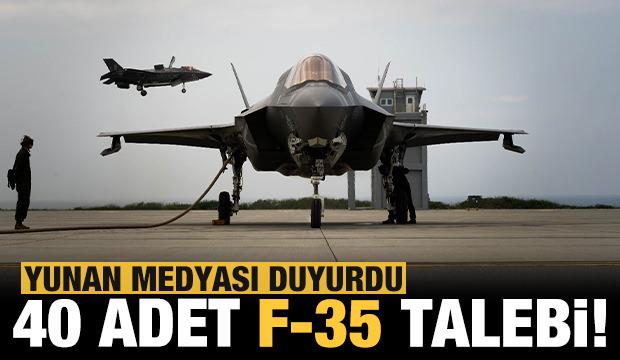 Yunanistan, F-35 savaş uçağı için resmi talepte bulunacak