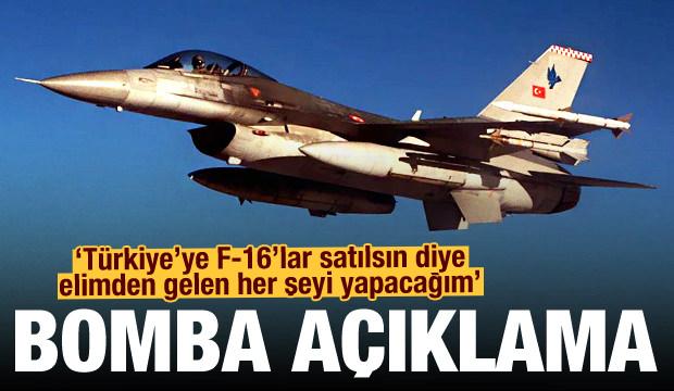 Lindsey Graham: F-16'lar Türkiye'ye satılsın diye her şeyi yapacağım