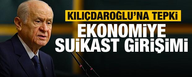 Bahçeli'den Kılıçdaroğlu'na ÖTV tepkisi: Türkiye ekonomisine suikast