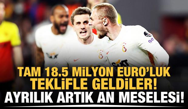 Galatasaray'a 18.5 milyon Euro'luk dev teklif!