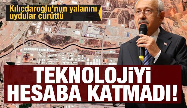 Kılıçdaroğlu'nun 'fabrika' yalanını uydular çürüttü