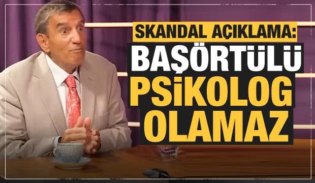 Prof. Dr. Üstün Dökmen'den skandal açıklama: Başörtülü psikolog olamaz 