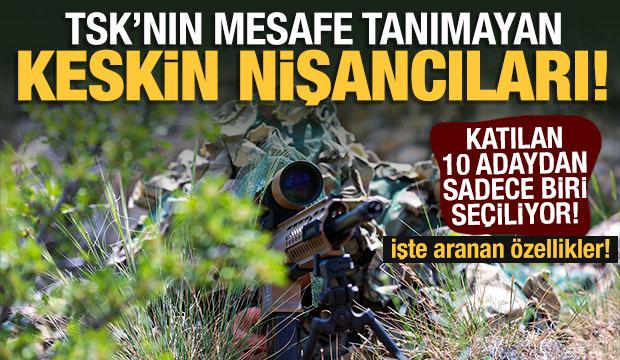 Türk ordusunun keskin nişancıları mesafe tanımıyor!	