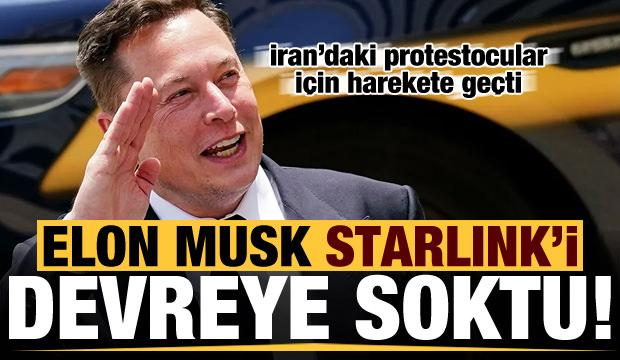Elon Musk'tan İranlı protestoculara Starlink desteği!