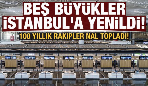 Beş büyükler İstanbul'a yenildi! 100 yıllık rakipler nal topladı
