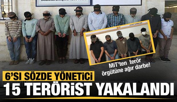 Son dakika... Gaziantep'te 11'i DEAŞ'lı, 4'ü PKK'lı 15 terörist yakalandı