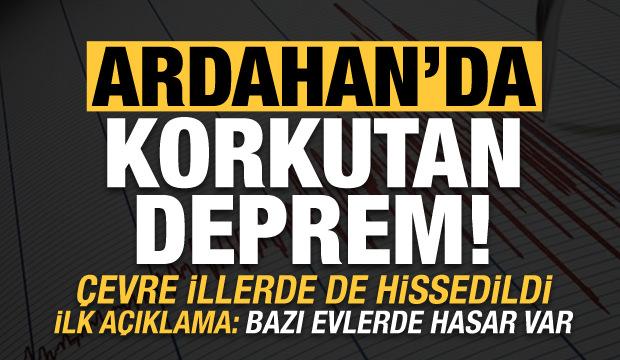 Son dakika haberi: Ardahan'da korkutan deprem! Çevre illerde de hissedildi (Son Depremler)
