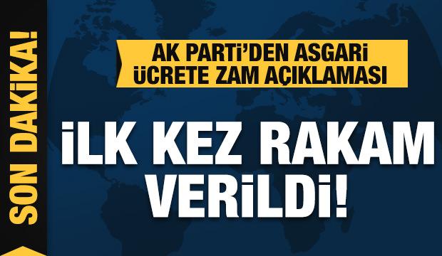 AK Parti'den asgari ücrete zam açıklaması: İlk kez rakam verildi
