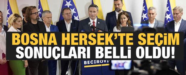 Bosna Hersek'te Komsic, Becirovic ve Cvijanovic seçim zaferini ilan etti