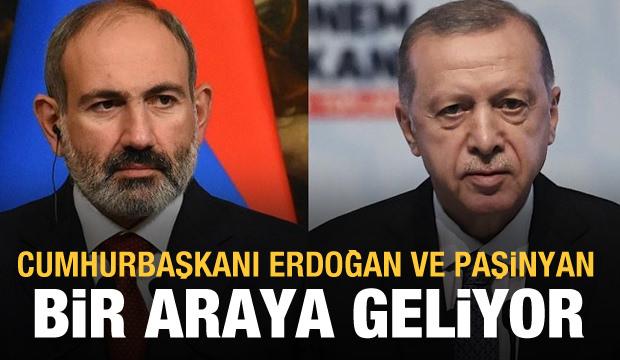 Cumhurbaşkanı Erdoğan ile Paşinyan bir araya geliyor