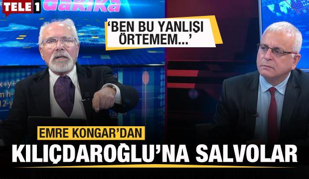 Emre Kongar'dan Kılıçdaroğlu'na tepki: Ben bu yanlışı örtemem...