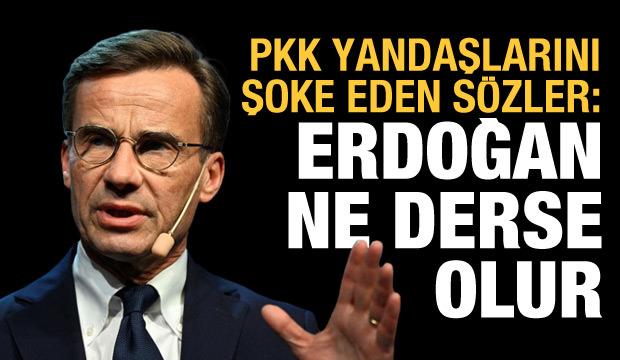 İsveç Başbakanı'ndan PKK'yı şoke eden açıklama: Erdoğan ne derse olur