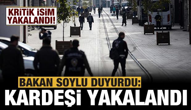Bakan Soylu duyurdu: Taksim saldırısı sonrası kaçan Bilal Hassan'ın kardeşi yakalandı
