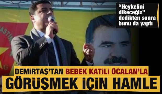 Demirtaş'tan terörist başı Öcalan'la görüşmek için dilekçe!