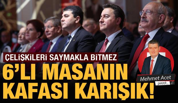 Mehmet Acet yazdı: 6’lı masanın yeni anayasa önerisindeki çelişkiler