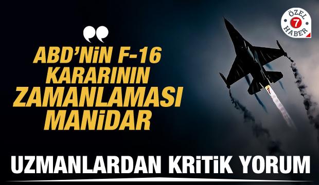 ABD'nin F-16 kararını değerlendiren uzmanlardan 'Kızılelma' vurgusu: ABD Türkiye'ye mecbur