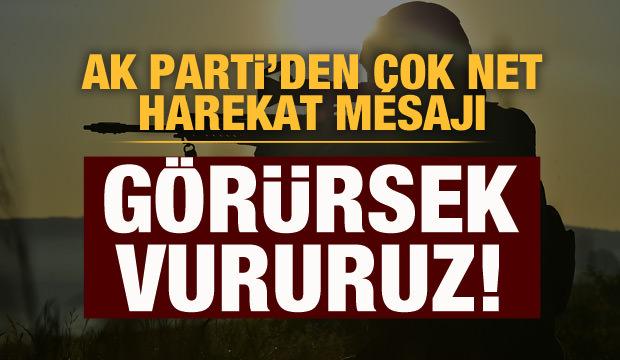 AK Parti Sözcüsü Ömer Çelik'ten harekat mesajı
