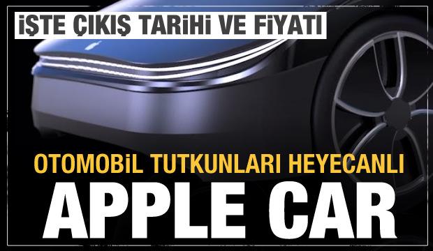 Apple Car'ın piyasaya çıkacağı tarih ve fiyatı belli oldu! Otomobil severler heyecanlı