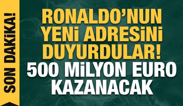 İspanyollar duyurdu! Ronaldo'nun yeni adresi belli oldu! 500 milyon euro kazanacak