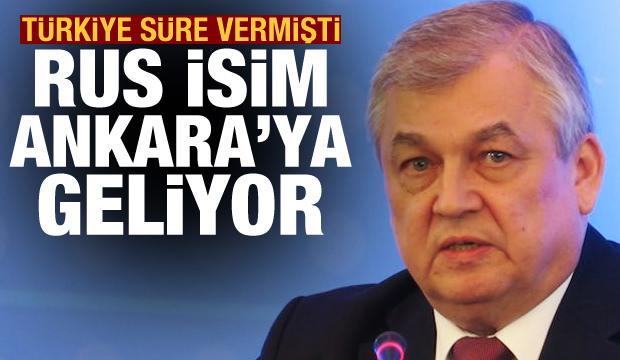 Türkiye süre vermişti: Rusya'nın Suriye Temsilcisi Lavrentyev, Ankara'ya geliyor