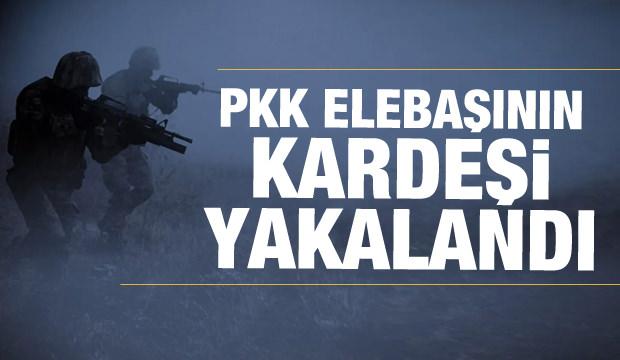 PKK elebaşının kardeşi yakalandı