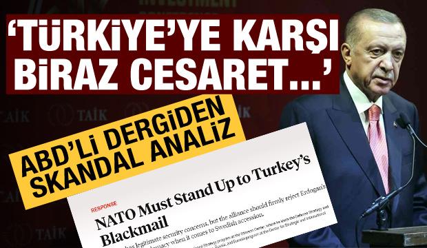 ABD’li dergiden skandal analiz: NATO Türkiye'nin şantajına karşı durmalı