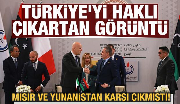 Akdeniz'de dev doğal gaz anlaşması! Türkiye'yi haklı çıkartan görüntü