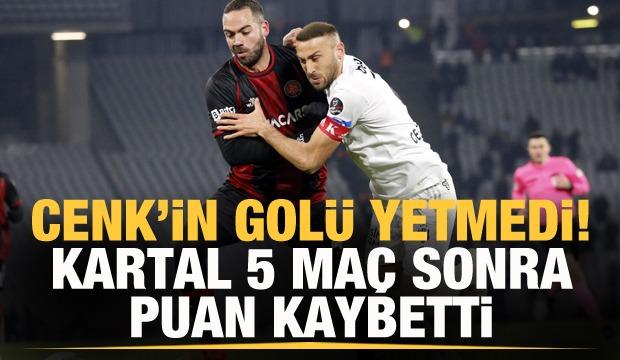 Beşiktaş'ın 5 maçlık galibiyet serisi sona erdi!