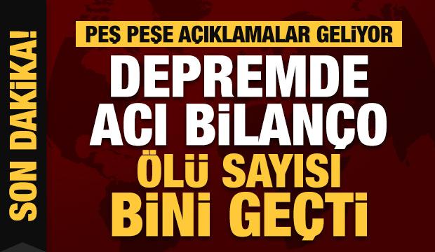 Kahramanmaraş'ta deprem: Erdoğan hayatını kaybedenlerin sayısını açıkladı