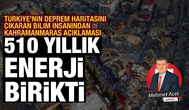 Türkiye’nin deprem haritasını çıkaran bilim adamından Kahramanmaraş açıklaması