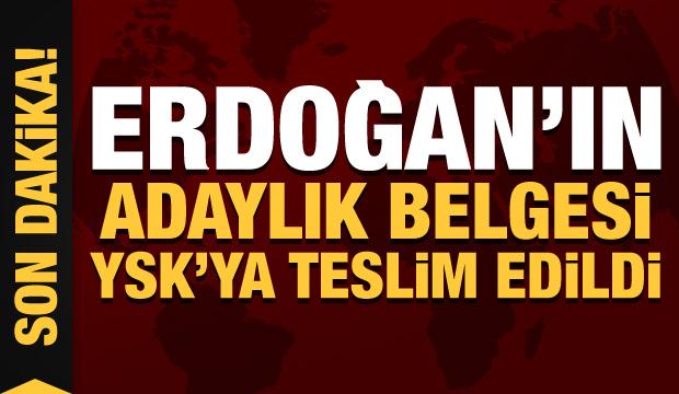 AK Parti ve MHP kurmayları Erdoğan için adaylık başvurusu yaptı!