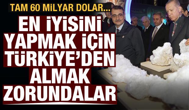 En iyisini yapmak için Türkiye'den almak zorundalar! Tam 60 milyar dolar...
