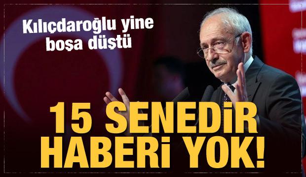 Kılıçdaroğlu yine boşa düştü: 2008'den beri yok!