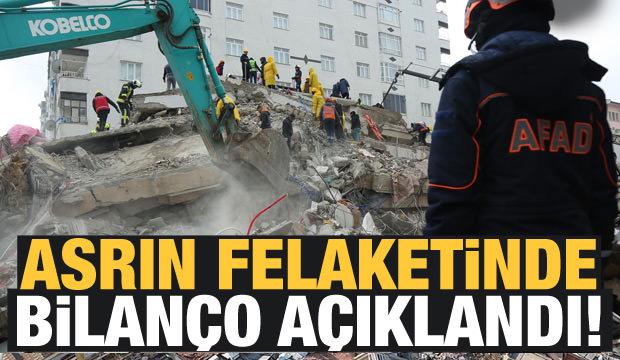 Son Dakika: AFAD asrın felaketinde bilançoyu açıkladı!