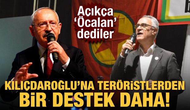 Açıkça Öcalan dediler! Kılıçdaroğlu'na terörden bir destek daha