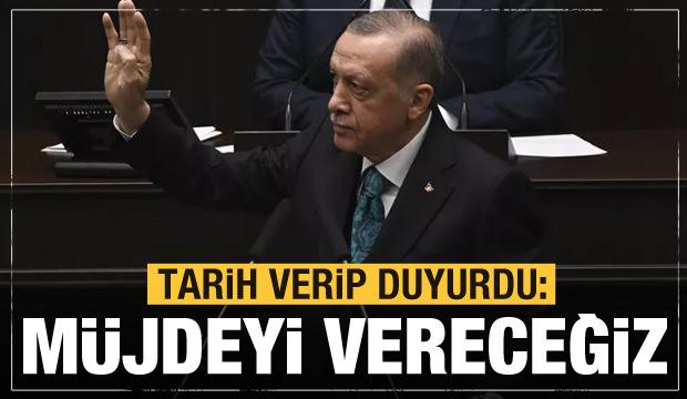 Cumhurbaşkanı Erdoğan: Büyük müjdeyi vereceğiz!