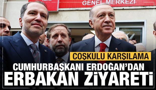 Cumhurbaşkanı Erdoğan, Fatih Erbakan ile görüştü! İlk görüntüler
