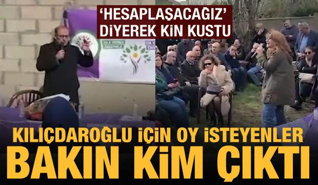Terör örgütü mensupları Kılıçdaroğlu'na oy istedi: 'Hesaplaşacağız' diyerek kin kustular!