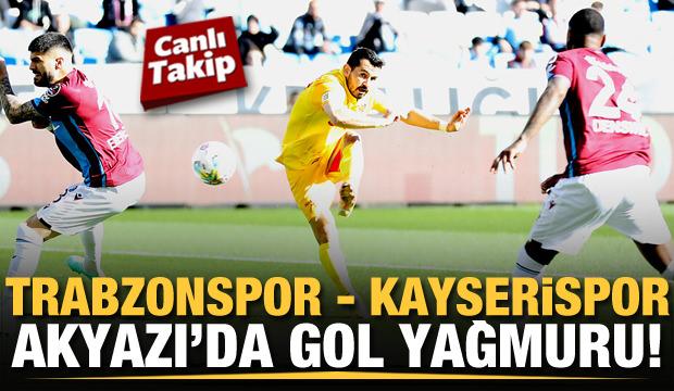 Trabzonspor-Kayserispor! CANLI