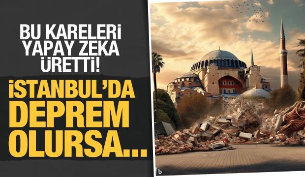 Yapay zeka İstanbul depremini böyle çizdi! İşte şaşırtan sonuçlar...