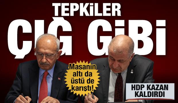 HDP’liler kazan kaldırdı: Kılıçdaroğlu'na çığ gibi Ümit Özdağ tepkisi