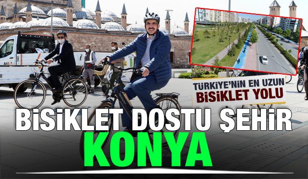 Bisiklet dostu şehir Konya